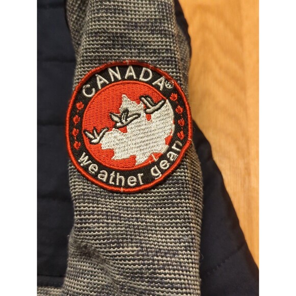 Canada Weather Gear Jacket Coat Youth Kids Medium Blue Hooded Lightweight - Picture 11 of 11